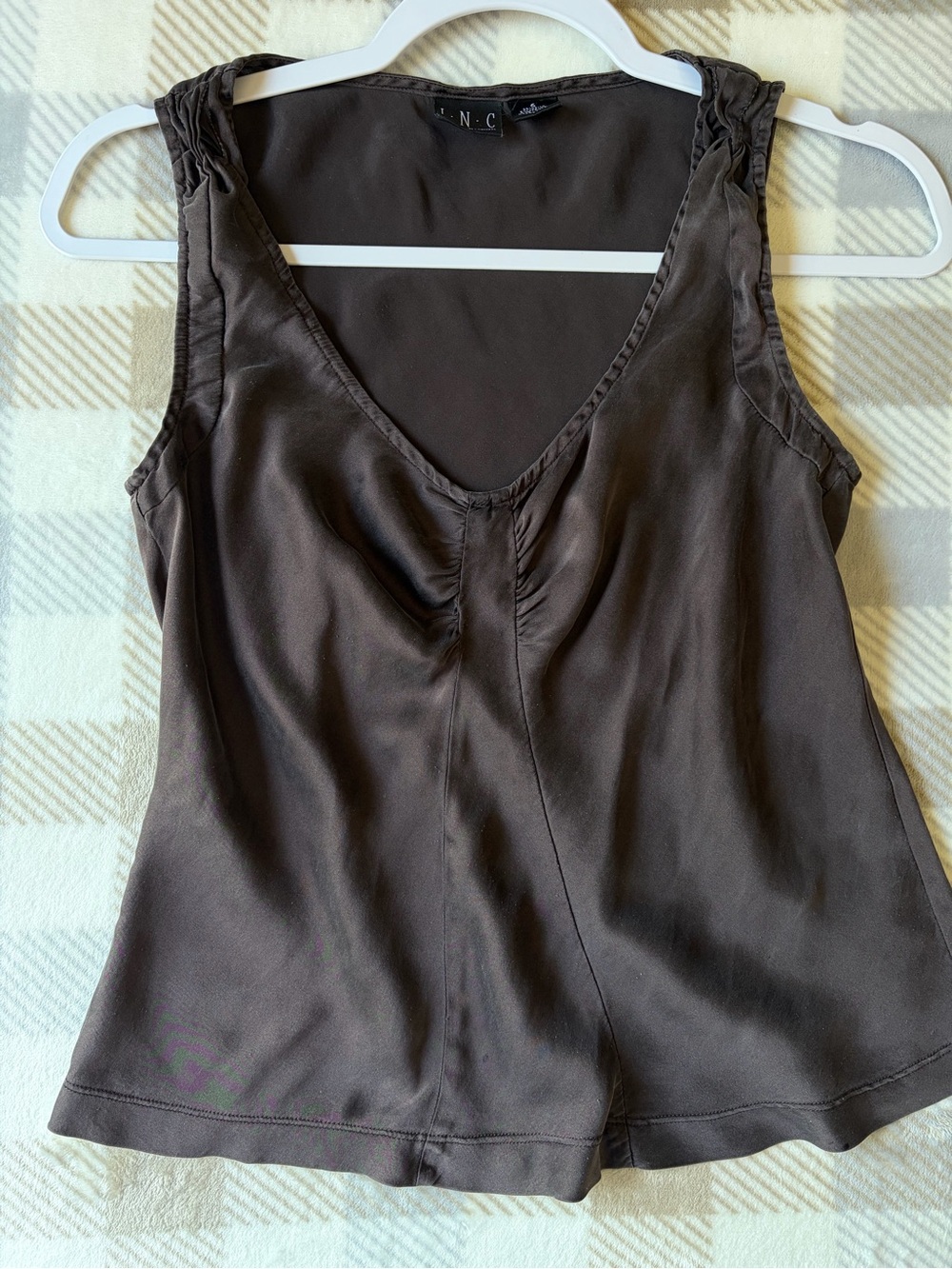 Vintage silk top